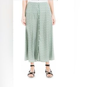 MAX STUDIO- PULL ON A LINE SKIRT MIDI